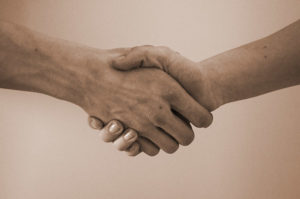 Shake hands